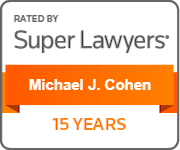 Michael J. Cohen SuperLawyers 15 Years