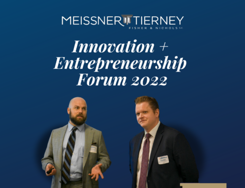 Shareholder Scott T. Reigle and Associate Attorney James M. Sosnoski present at BizTimes Media’s Innovation + Entrepreneurship Forum 2022