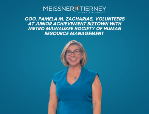 COO, Pamela M. Zacharias, Volunteers at Junior Achievement BizTown with Metro Milwaukee Society of Human Resource Management